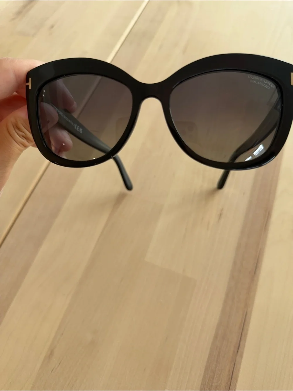 Tom Ford Black Alistair Polarized Sunglasses